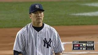 LAANYY Tanaka strikes out 11 over 6 13 frames [upl. by Nuahsyt]