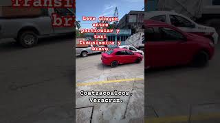 observacionesdiarias choque coatzacoalcos veracruz mexico motolife motovlog parati [upl. by Nagiam]