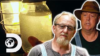 Mark amp Diggers Revive Popcorn Suttons BESTEVER Moonshine Recipe  Moonshiners [upl. by Aliet]