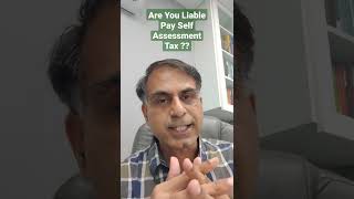 Are You Liable Pay Self Assessment Tax  Hindi [upl. by Baxie]