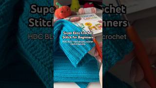 Crochet Stitch Tutorial Half Double Crochet BLO shorts crochet crocheting crochettutorial [upl. by Enihpled81]