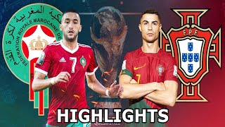 Morocco 10 Portugal FIFA World Cup 2022 QuarterFinal  EXTENDED HIGHLIGHTS [upl. by Eelahs]