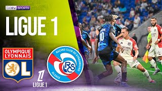 Lyon vs Strasbourg LIGUE 1 HIGHLIGHTS  083024  beIN SPORTS USA [upl. by Nawor]