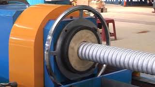 Continuous Rotary Extrusion EHV Power Cable Sheathing [upl. by Avram]