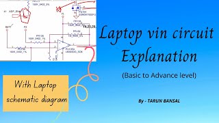 Laptop vin circuit sequence  Schematic diagram explanation in Hindi  Basic to advance level [upl. by Notgnihsaw582]