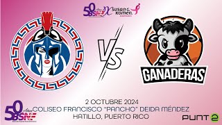 Atenienses de Manatí vs Ganaderas de Hatillo [upl. by Ahsemrac104]