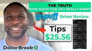 GoPuff Driver Review 2024  How Much Does a Gopuff Driver Make 5 Hours Test [upl. by Ocsicnarf]