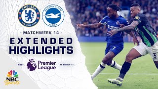 Chelsea v Brighton  PREMIER LEAGUE HIGHLIGHTS  1232023  NBC Sports [upl. by Lobell]