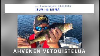 Suvi amp minä  Ahvenen vetouistelua [upl. by Mat]