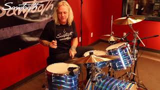 Sawtooth Command Series Cocktail Kit Drum Set Demo with Mike Hansen [upl. by Eirojram422]