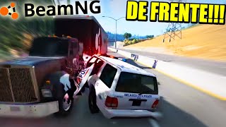 COLISIONES FRONTALES  BEAMNGDRIVE  Gameplay Español [upl. by Anytsirhc616]