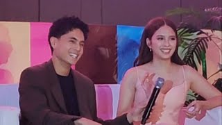 Miguel Tanfelix at Ysabel Ortega nakakakilig ang mga papuri sa isat isa [upl. by Knowling]