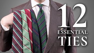 12 Ties Every Man Should Invest In  Essential amp Best Mens Neckties [upl. by Are]