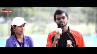 LC BC Hockey Encounter 2015  Bishops College Coach DInesha Perera [upl. by Sig207]