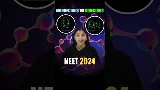 Monoecious VS Dioecious neet2024 class12biology kanikamaam [upl. by Yggam]