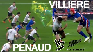 France WINGERS Performances vs AllBlacks [upl. by Vivyan594]