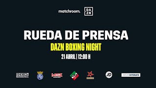 Sandor Martin vs Kay Prosper  Rueda de prensa antes del combate de boxeo en Barcelona [upl. by Arreip]