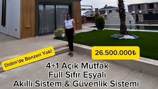 EFELERDE 41 FULL SIFIR EŞYALI LÜX VİLLAMIZ YAYINDA 👆 didim almanya didimaltinkum aydın fransa [upl. by Colburn]