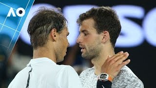 Rafael Nadal v Grigor Dimitrov match highlights SF  Australian Open 2017 [upl. by Ok]