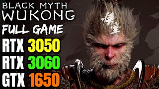 Black Myth Wukong FULL GAME  GTX 1650  RTX 3050  3060  1050 ti  Playable [upl. by Aiyt]