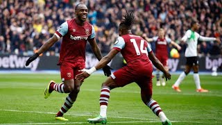 West Ham united 22 Liverpool again Drow [upl. by Amalbena]