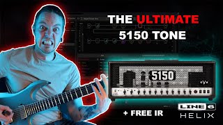 The ULTIMATE Line6 Helix Metal Tone  Line6 HelixHX Stomp  FREE Impulse Response [upl. by Nnovahs]