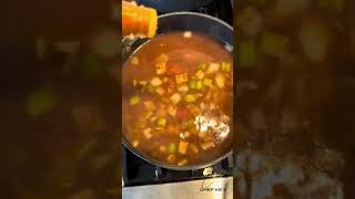 Seafood Gumbo Recipe 👩🏽‍🍳🍽️ [upl. by Allissa]