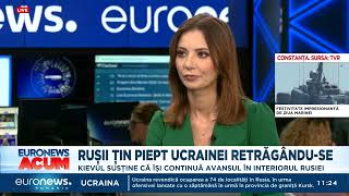 Incursiunea ucraineană în Rusia ”o lovitură de imagine” pentru Putin [upl. by Norval329]