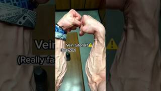 Forearm Veins Tutorial⚠️ forearmworkout gripstrength forearms [upl. by Kerstin]