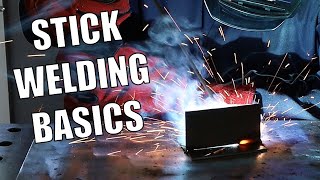 Stick Welding Basics Full Tutorial [upl. by Kevan474]