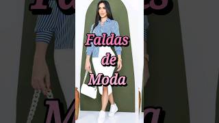 INCREIBLES FALDAS DE MODA 2024 🔥😍 tendenciasmoda [upl. by Milan]