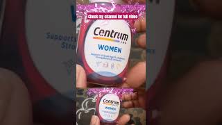 Centrum Women Multivitamin  Best Multivitamin For Women shorts centrum [upl. by Aliam]