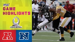 AFC vs NFC Pro Bowl Highlights  NFL 2020 [upl. by Aliab]