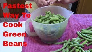 Fastest Way To Cook Fresh Green Beans Use Your Instant Pot [upl. by Nywra]