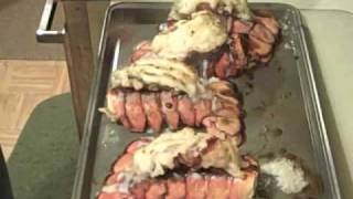 How to make Broiled Maine Lobster Tails Au Gratin [upl. by Derril884]