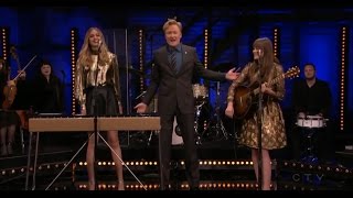 First Aid Kit  Stay Gold on Conan 2014 [upl. by Rinum614]