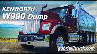 New KENWORTH W990 Dump Truck For Sale Near Me [upl. by Etnomaj]