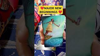 😍❤️OMG MAJOR NEW BEGINNINGS PREPARE YOURSELF shorts short tarot tarotreading 😍❤️ [upl. by Epifano]