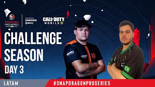 Call of Duty® Mobile  Snapdragon Mobile Challenge  LATAM  Day 3  PT [upl. by Gabriel]