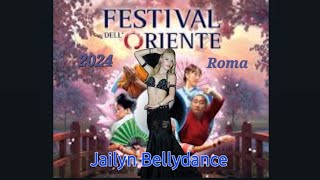 festival dell  Oriente 2024 a Roma  jailyn bellydance [upl. by Htebaile]