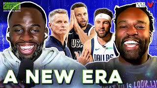 Draymond Green amp NEW COHOST Baron Davis on 2024 Warriors Steph Currys Olympics Klay to Mavericks [upl. by Byrne]