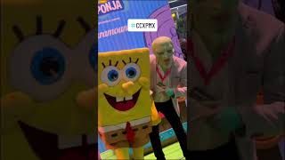 Un objeto inamovible y una fuerza imparable chocaron Bob Esponja y Calamardo Guapo [upl. by Esyli]