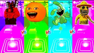 Speaker man 🆚 Annoying orange 🆚 Smiling critters 🆚 Zookeeper 🎶 Who is Best [upl. by Garwin]