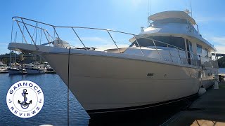 Sold  575000  19912008 Hatteras 70 Cockpit Motor Yacht For Sale [upl. by Oiziruam]