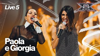 Paola Iezzi e Giorgia cantano insieme per la prima volta a X FACTOR 2024 [upl. by Lyndsey]