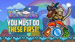 Do THIS straight away in Hardmode Terraria Top 5  PC  Console  Mobile [upl. by Noremac]