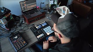 Maschine MK3 x SP404 MKII session [upl. by Doolittle]