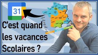 💥AGENDA💥 Comment ajouter lagenda des vacances scolaires de sa zone [upl. by Bouzoun]