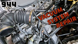 Porsche 944 – Vacuum Leak Repair Parts Routing amp Functionality Overview [upl. by Gorlin]