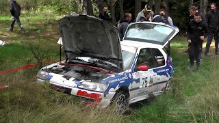 Rallye du Haut Lignon 2022  CRASH amp SHOW [upl. by Redwine]